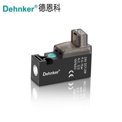 微型电磁阀迷你小型气阀10mm高频两位三通真空气动阀先导头德恩科图3