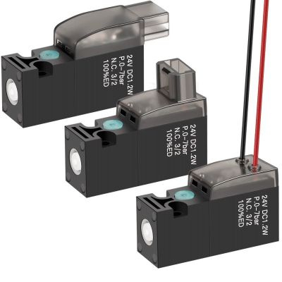 微型电磁阀迷你小型气阀10mm高频两位三通真空气动阀先导头德恩科图5