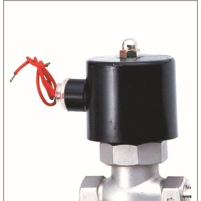 厂家优质供应US蒸汽电磁阀不锈钢304两位两通螺纹2L活塞阀常闭图2