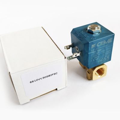供应意大利CEME电磁阀6610VV30SBIF 黄铜自动控制液体气体电磁阀图2