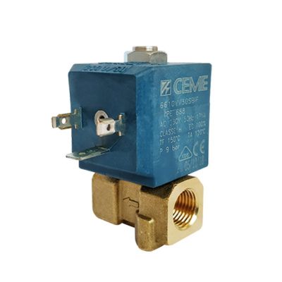 供应意大利CEME电磁阀6610VV30SBIF 黄铜自动控制液体气体电磁阀图5
