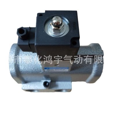 二位三通截止式电磁阀K23JD-25 气动阀K23JD-L25 G1”换向阀图2