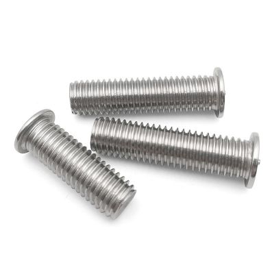 工厂批发304不锈钢焊钉圆头点焊螺丝焊接螺柱螺钉平头种钉螺丝图2