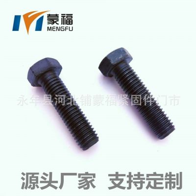 厂家直销8.810.912.9级高强度外六角螺栓螺丝发黑碳钢螺丝螺栓图4