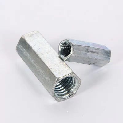 接头螺母 镀锌六角加长接头螺母 螺杆接头螺丝帽螺丝杠接头母图4