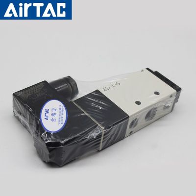 亚德客电磁阀4V210-08气动电磁控制阀220v换向阀4V110-06气阀2 4v图4