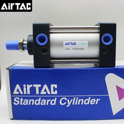 亚德客sc标准气缸气动大推力SC63×25/50/75/100/125/150可调行程图4