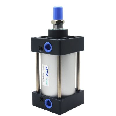 亚德客sc标准气缸气动大推力SC63×25/50/75/100/125/150可调行程图5