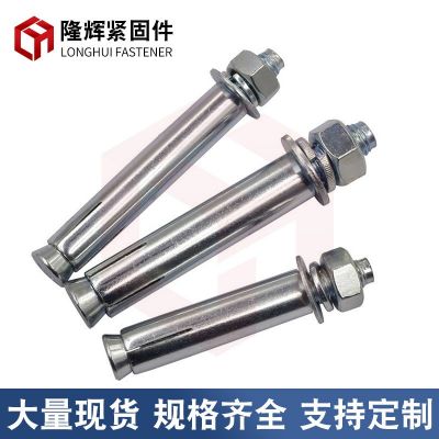 膨胀螺栓 建筑镀锌膨胀螺丝 膨胀管拉爆膨胀 地板膨胀螺丝 膨胀栓图2