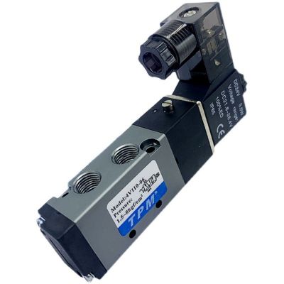 电磁阀4V210-08气动电子阀二位五通控制阀DC24V朝日TPM换向阀12V图5