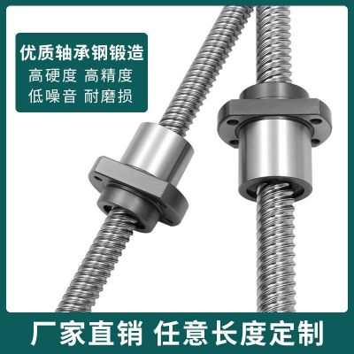 滚珠丝杆丝杠大螺距导程SFE1616 2020 2525 3232 4040金属螺母SFS图2