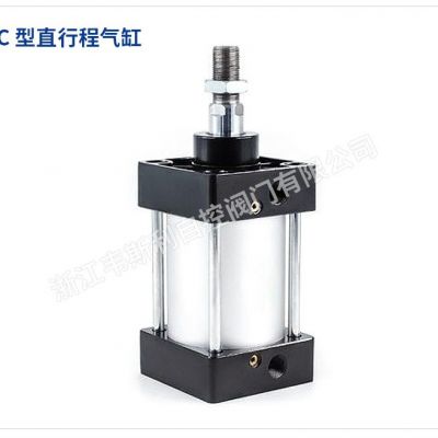 厂家批发SC标准气缸 气动带手动执行器阀门配件图2