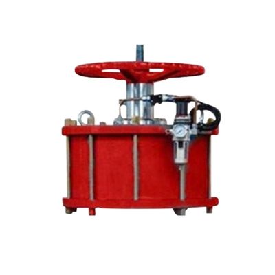 厂家批发气动程直执行器 双作用气缸气动截止阀 活塞式执行器图4