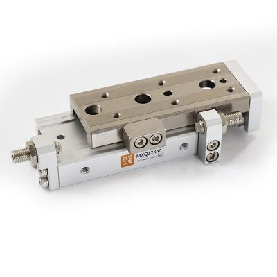 MXQ滑台气缸系列 MXQ 6-10/20/30/40/50 精密导轨滑台气缸HLQ图4