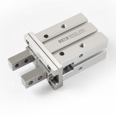 京艺工业机械手气缸气动手指MHZ2-16/20/25/32/40D平行夹手指气缸图4