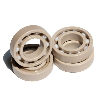 PEEK6308-6315系列塑料轴承 东莞供应现货耐酸碱绝缘高温聚醚醚酮图5