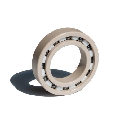 PEEK6308-6315系列塑料轴承 东莞供应现货耐酸碱绝缘高温聚醚醚酮图4