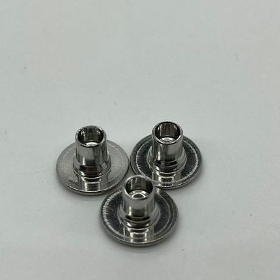 半空心铆钉 不锈钢对敲子母铆钉对敲公母铆钉对接对敲铆钉扁圆头图2