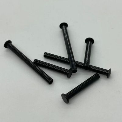 镀黑镍铁半空心铆钉镀黑锌半空心铆钉圆头半空心铆钉图3