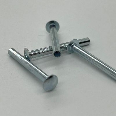 圆头不锈钢半空心铆钉台阶铆钉货架铆钉折叠椅阶梯钉五金量大优惠图2