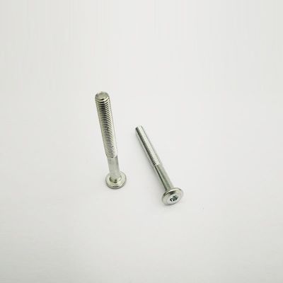 铁镀锌家具螺丝平头内六角螺丝大圆头倒角斜边盘头机螺钉M6M8机丝图2