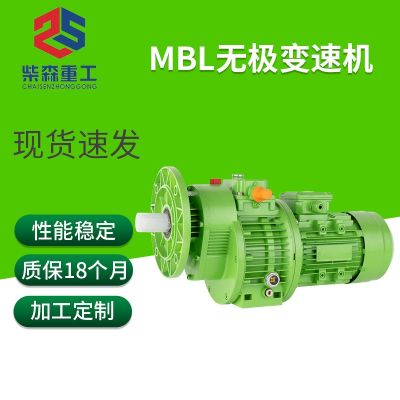 厂家供应MBL系列齿轮减速机精密行星电动立式微型无极变速机
