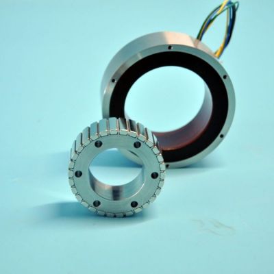 三相力矩电机 高功率STL系列无框直驱电动机 体积小中空大图5