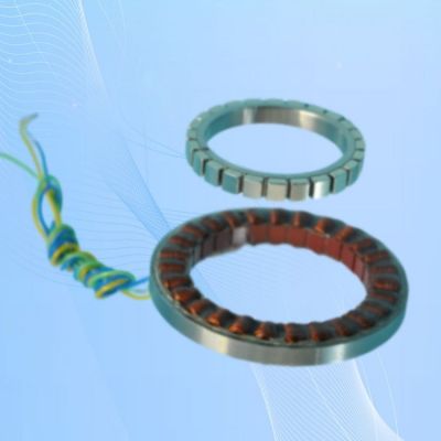 三相力矩电机 高功率STL系列无框直驱电动机 体积小中空大图3