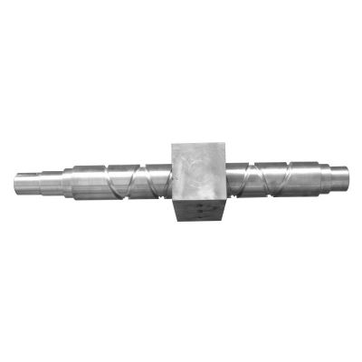 往复螺杆往返轴 螺杆不锈钢机床丝杆 螺杆机床往返轴传机床送丝杆图2