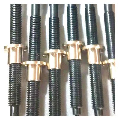 替代进口替代米思米左右旋一体滚珠丝杆 多头梯形丝杆 T形螺纹图4
