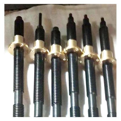 替代进口替代米思米左右旋一体滚珠丝杆 多头梯形丝杆 T形螺纹图2