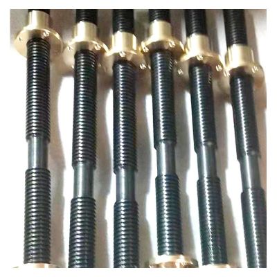 替代进口替代米思米左右旋一体滚珠丝杆 多头梯形丝杆 T形螺纹图3