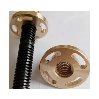 替代进口替代米思米左右旋一体滚珠丝杆 多头梯形丝杆 T形螺纹图5