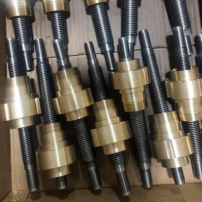 梯形丝杠梯形扣丝杠T型丝杠正反扣丝杆 全螺纹螺杆调节螺杆图2