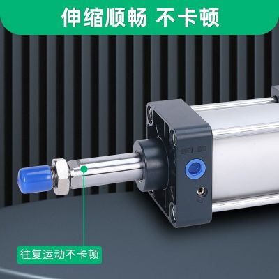 SCTJ双倍力 可调行程气缸SC32/40/50/63/80/100/125 增压多倍力图2