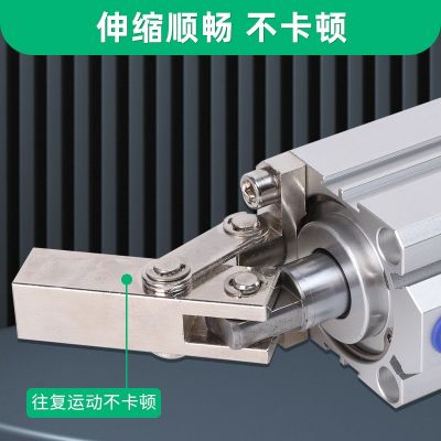 ALC-25杆杠气缸JGL-32/40/50/63气动夹具压紧器摆臂下压夹紧气缸图2