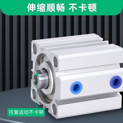 CQ2B/SDA大缸径薄型气缸ACQ125/140/160/180/200X10X20X30X40X 50S图2