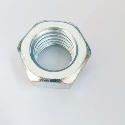 美制六角全金属压点锁紧螺母 1寸8牙图3