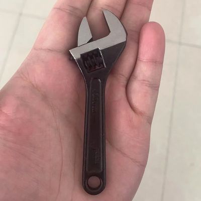 手动4寸活络扳手100mm活扳手抛光活动扳手可调五金工具活动扳手图3