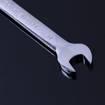 青海湖工具8-32MM镜面棘轮两用扳手梅花两用棘轮扳手开口扳手批发图2