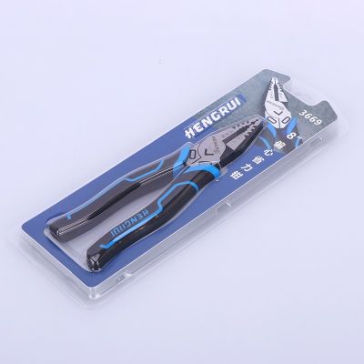 恒瑞8寸偏心省力钳工业级多用途钢丝钳断线钳老虎钳剥线钳子批发图3