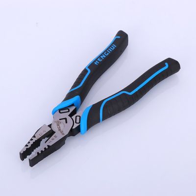 恒瑞8寸偏心省力钳工业级多用途钢丝钳断线钳老虎钳剥线钳子批发图5