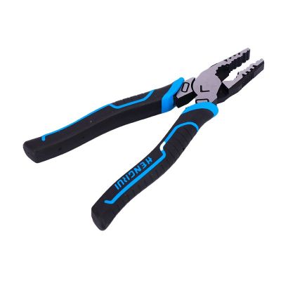 恒瑞8寸偏心省力钳工业级多用途钢丝钳断线钳老虎钳剥线钳子批发图4