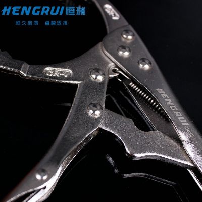 12寸手动机油格C型大力钳 活动嘴大力钳夹管钳供应 五金工具批发图4