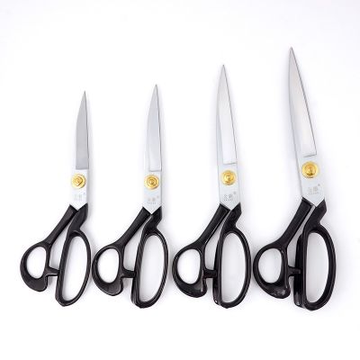 金雕合金钢防锈裁缝剪刀 服装剪刀 西服剪 缝纫剪 裁布剪图5