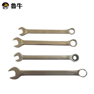 45#碳钢12mm*160mm两用扳手 五金扳手 扭力扳手 开口双头套筒式图2