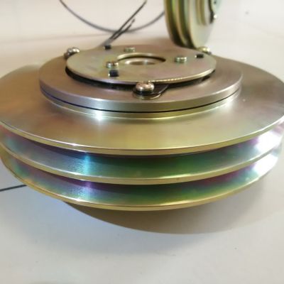 定做加工打药机压路机棉花机等农机用电磁离合器替代进口皮带轮盘图2