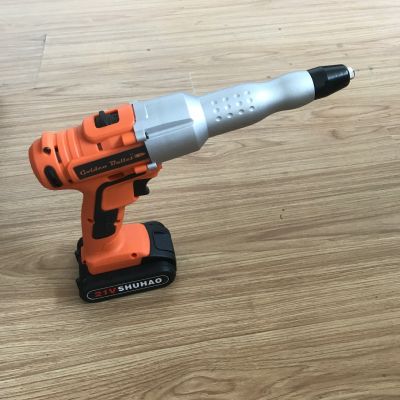 厂家批发电动工具2.4-4.8mm直流电机大功率拉不锈钢拉铆枪图4