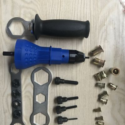 厂家直供拉铆钉枪螺母枪拉各种螺母铆钉枪头秒变螺母拉铆枪图3