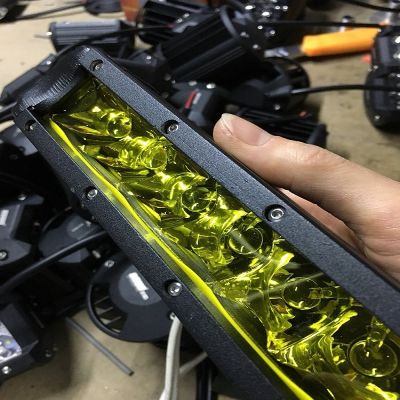 厂家批发大功率单排LED长条灯 越野车顶射灯 汽车工作灯长条灯图3